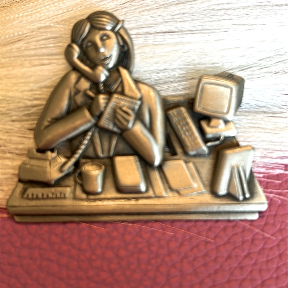 JJ Office Worker Pin